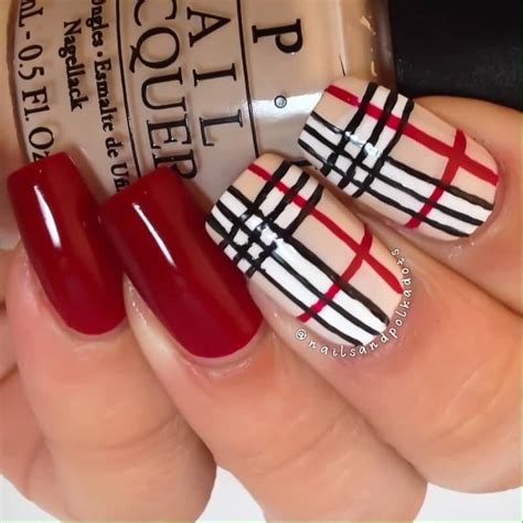 burberry nail stickers.